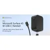 Image de Microsoft Surface 45W USB-C, intérieur, CA, 20 V, 1,75 m, noir