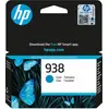 Image de HP 938 Cyan Original Ink Cartridge cartouche d'encre 1 pièce(s) Rendement standard
