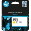 Image de HP 938 Yellow Original Ink Cartridge cartouche d'encre 1 pièce(s) Rendement standard