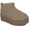 Image de Ugg Classic Ultra Mini Platf Couleur Brun Clair