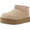 Image de Ugg K Classic Ultra Mini Platf Couleur Beige