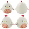 Image de Squishmallows Plüschfigur Coq beige avec ventre fleuri Todd 30 cm