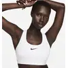 Image de Nike Swoosh Femme - Debardeurs & Brassieres, Blanc - Taille 40 - Coton Tissé