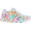 Image de Skechers Jgoldcrown: Uno - Highlight Love Sneakers Laag - Wit - Maat 38