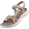 Image de Skechers Go Walk Flex Sandal Couleur Brun Clair