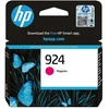 Image de Cartouche d'imprimante HP 924 magenta d'origine, capacité standard, magenta, 1 pièce, 400 pages, emballage individuel