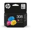 Image de HP 308 Cartouche d’encre authentique Trois couleurs
