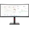 Image de Lenovo ThinkVision T34w-30, 86,4 cm (34"), 3440 x 1440 pixels, Wide Quad HD, LED, 6 ms, noir