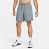 Image de NIKE M NK DF FORM Short 7 pouces, couleur gris anthracite/noir, disponible en taille S, M et L