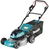 Image de Tondeuse à gazon sans fil Makita DLM 466 PT2 36 V (2x 18 V) 46 cm sans balais + 2 batteries 5,0 Ah + chargeur