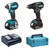 Image de Ensemble d'outils sans fil MAKITA DDF490 + DTD153 Li-ion LXT 18V DLX2535SJ