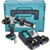 Image de Makita DDF 492 RTJ Perceuse-visseuse sans fil 18 V 141 Nm Brushless + 2x batterie 5,0 Ah + chargeur + Makpac