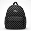 Image de VANS Old Skool Grom Ceck Backpack sac à dos enfants noir , Couleur:Noir