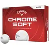 Image de Balles de golf Callaway Chrome Soft (x12) Blanc TU 642126312