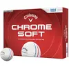 Image de Balles de golf Callaway Chrome Soft Triple Track (x12) Blanc TU 64212631280