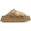 Image de UGG Goldenglow Femme - Tongues et Sandales, Marron - Taille 40 - Cuir suédé