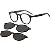 Image de Hugo Boss Homme Hugo Boss HG 1330/CS2 807/99 Lunettes de soleil Acétate Noir Transparent Pantos Normale