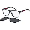 Image de Tommy Hilfiger Homme Tommy Hilfiger TH 2203/C 8RU/M9 Montures optiques Éco-poliam Bleu Gris Carré Polarisé