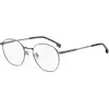 Image de Hugo Boss Homme Hugo Boss BOSS 1797/F KJ1 Montures optiques Titane Ruthénium Pantos Normale