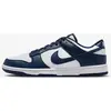 Image de Nike Dunk Low « White Midnight Navy » Blanc, taille : 45,5