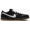 Image de Nike SB Dunk Low Pro "Black White Gum" noir/blanc, taille : 42,5