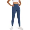 Image de New Balance High Rise Legging Femme - Leggings, Bleu - Taille L - Poly Jersey