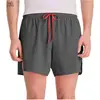 Image de Short New Balance Pantalón corto New Balance RC Ultra Light Split 5 inch gris rojo pour Homme