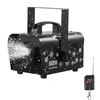 Image de Vevor Machine A Neige 1500 W, Machine A Flocons De Neige Artificielle Portative Suspendue, Avec Telecommande Sans Fil, Reservoir 5 L, Pour Fetes De Noël, Effet De Scene, Decoration Exterieur Interieur