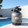 Image de Vevor Filtre A Sable 45,2 Cm Filtre A Sable Piscine 151,4 L/min Pour Piscine Hors Sol Creusee, Vanne A 7 Voies, Filtration, Lavage A Contre-courant, Rincage, Recirculation, Vidange, Hivernage, Ferme