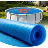 Image de Vevor Bache Solaire Piscine Ronde 4,57 M Couverture Solaire Piscine Bache A Bulles 0,3 Mm En Polyethylene Pe Absorption De Chaleur Jour Et Retention Chaleur Nuit Pour Piscines Hors Sol Creusees, Bleu