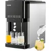 Image de Distributeur d'eau VEVOR avec machine à glaçons 16 kg/jour, distributeur d'eau de table 3 en 1, 12 glaçons/7 min. Production rapide avec réservoir de stockage, glaçons ronds/glace pilée et eau froide, pour les fêtes dans la cuisine