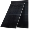 Image de Vevor Panneau Solaire Monocristallin 400 W Panneau Photovoltaïque 2 Pcs Haut Rendement 23 % Pour Hors Reseau Toit Plat Voiture Bateau Camping-car, Avec Sortie Mc4 Stable, Cadre Aluminium, Etanche Ip65