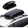 Image de Coffre de toit pour voiture VEVOR Coffre de toit Rangement 370 L, ABS rigide Coffre de toit Rangement avec ouverture des deux côtés et 2 sangles renforcées, coffre de rangement des bagages pour SUVs