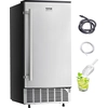 Image de VEVOR Machine à glaçons sous évier 36kg/jour Machine à glaçons sous évier, Machine à glaçons pour cuisines professionnelles privées, Écoulement électrique