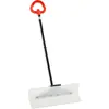 Image de VEVOR Pelle à Neige, 61 cm, Poussoir à Neige avec Poignée Ergonomique, Lame en Plastique PEHD, Pelle de Déneigement à Manche Segmenté, Pousse-neige Portable pour Nettoyage Allées Escaliers Trottoirs
