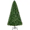 Image de VEVOR Arbre de Noël artificiel, 2,2 m Sapin, arbre de Noël, fidèle à la nature, avec 1346 pointes de branches et support métallique solide pour la décoration de la maison, des fêtes et des bureaux