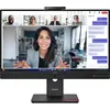 Image de Lenovo ThinkVision T24-4v, 60,5 cm (23,8"), 1920 x 1080 px, Full HD, LCD, 6 ms, noir