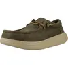 Image de Hey Dude Wally Comf Worn Twill Couleur Vert