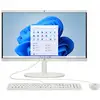 Image de HP N100 (21.4 ) 1920 x 1080 pixels PC All-in-One 8 Go DDR5-SDRAM 256 Go SSD Windows 11 Home Wi-Fi 6 (802.11ax) Blanc - AZERTY (22-dg0000nf) - Neuf
