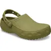 Image de Crocs Classic Crafted, chaussures en bois, couleur verte, pointure européenne 36-37, pour homme, couleur verte, pointure européenne 36-37