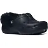 Image de Crocs Classic Platform Fuzz Lined Clog 212854-001 Sabots Femme Noir