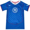 Image de Nike Total 90 Enfant - T-Shirts, Bleu - Taille 137 - 147 CM - Poly Jersey
