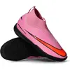 Image de Chaussures de salle Nike Mercurial Superfly 10 Academy "Magic Flamingo/Black-Total Crimson" pour Enfant