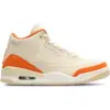 Image de Jordan AJ3 Femme - Baskets, Orange - Pointure 38 - Cuir, Synthétique