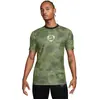 Image de Maillot de football Nike Academy+ pour hommes, coupe courte, technologie Dri-FIT, couleur verte, taille XL