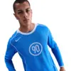 Image de Nike Football Homme - T-Shirts, Bleu - Taille XL - Jersey de coton