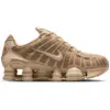 Image de Nike Shox Femme - Baskets, Beige - Pointure 40.5 - Maille/synthétique