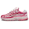 Image de Nike P-6000 Blanc Silt Rouge Pivoine - 37,5 Pointure : 37,5