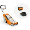 Image de Tondeuse à gazon sans fil STIHL RMA 239 C 36 V, avec batterie AK 20 (4 Ah) et chargeur AL 101