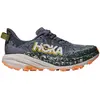 Image de Chaussures de running Hoka Zapatillas HOKA Speedgoat 6 gris oscuro naranja mujer pour Homme